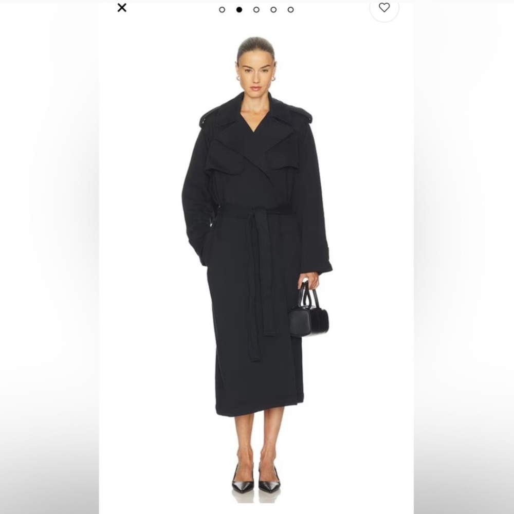 SKIMS Black Trench